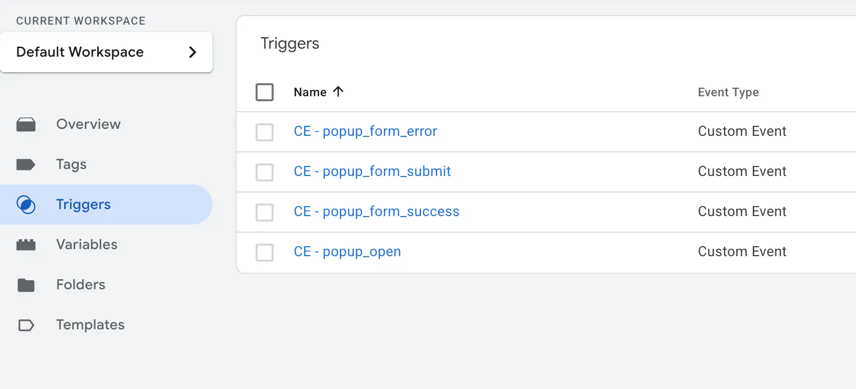 Google Tag Manager Custom Triggers
